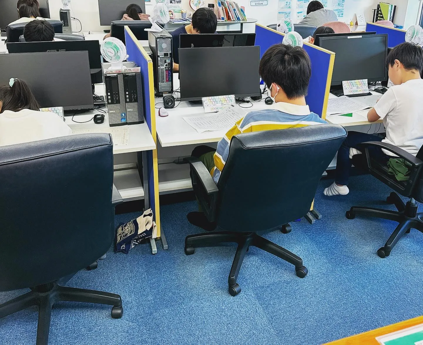 本日、マナカル豊橋弥生校では、漢字検定を実施致しました。